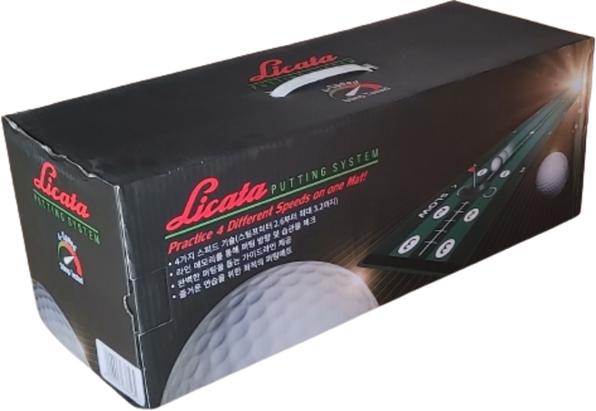 리카타 골프 롱 퍼팅 매트 세트, 1개