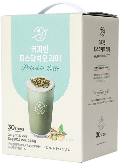 커피빈 피스타치오라떼 26g x 30ct, 1개