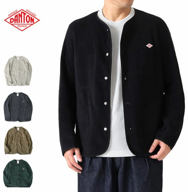 단톤 남성 노카라 플리스 후리스 점퍼 재킷 방한 보온 JD-8939