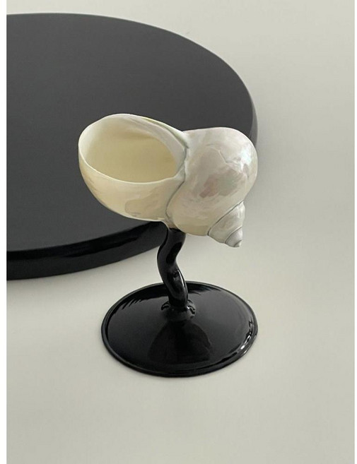 특이한 칵테일잔 집들이선물 신혼부부선물 기념일선물 소라와인잔 와인잔세트 바테이블 고블렛