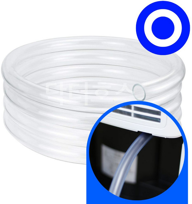 닥터호스 W24L1A 24L 제습기 연속 배수호스 호수 드레인 호환, (Q29)W24L1A 제습기용x1미터, 보증추가선택, 1개