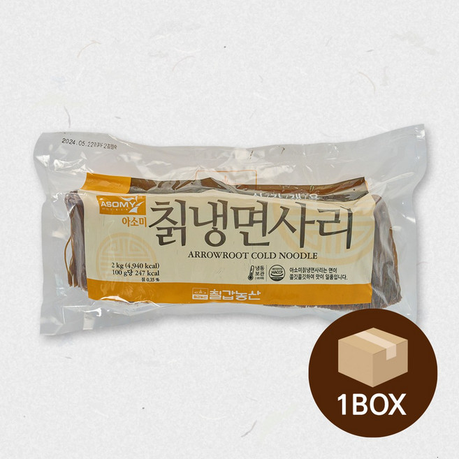 [칠갑농산]아소미 수제비 2kgx6개 1박스 수제비사리, 2kg, 6개