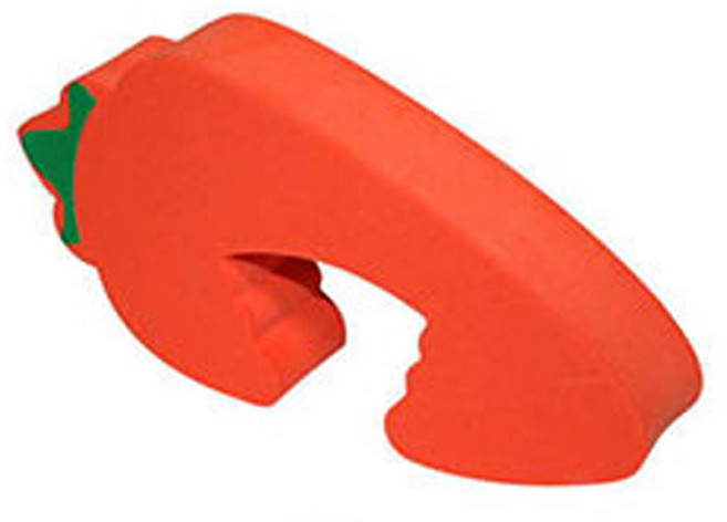 앙쥬 치발기 이유 목욕 안전용품 모음, 앙쥬 손가락 보호대(당근), 1개