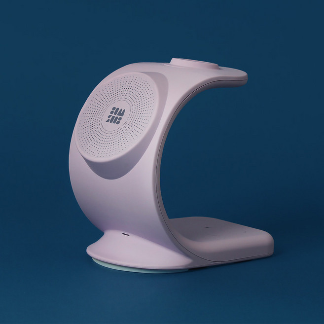 감성전자 맥세이프 3IN1 파레트 무선충전기 시그니처색상 핑크 퍼플 시에라블루 FU-WC01