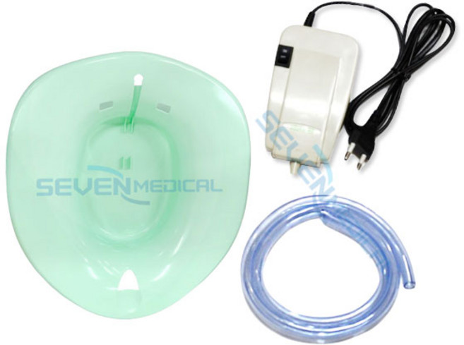 현대 버블워터 좌욕기 기포발생기 포함 개인용 위생 좌욕기 그린 "세븐메디컬 출고", 3개