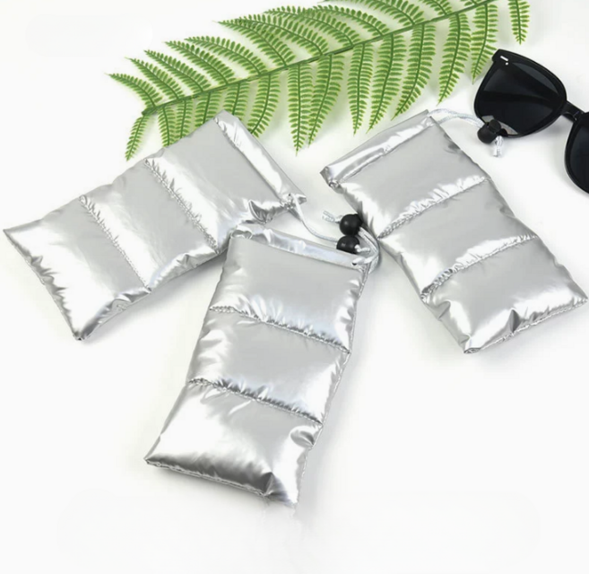 패션 패딩 선글라스 파우치 안경집