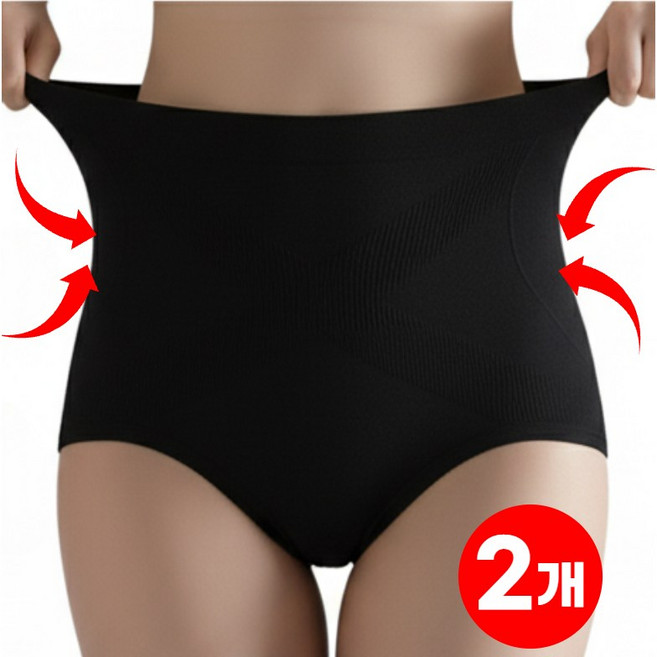 [3초 다이어트] 칠이오 뱃살 보정 팬티 하이웨스트 속옷