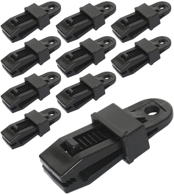 라온로드 텐트고정 타프클립 10p