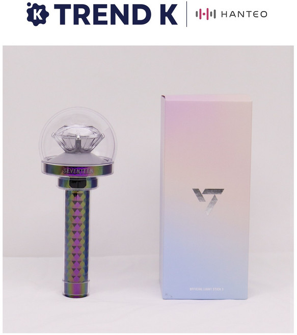 세븐틴 공식 응원봉 SEVENTEEN OFFICIAL LIGHT STICK Ver.3 (미개봉)