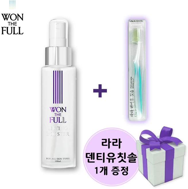 원더풀 파워 리프팅 부스터 미스트 100ml + 라라덴티유 칫솔 선물, 1개 - 쿠팡