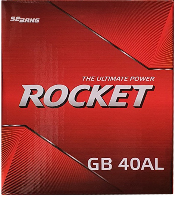 로케트 40AL GB40AL 자동차배터리 아토스 비스토 모닝 올뉴모닝 밧데리 로케트밧데리, 1개, GB40AL 공구대여+폐전지반납