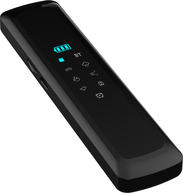 骨傳導睡眠音箱藍牙音響枕下藍牙音箱睡眠儀睡眠耳機內置白噪音, 如圖, 黑灰色((藍牙插卡定時+內置白噪音+顯示屏)