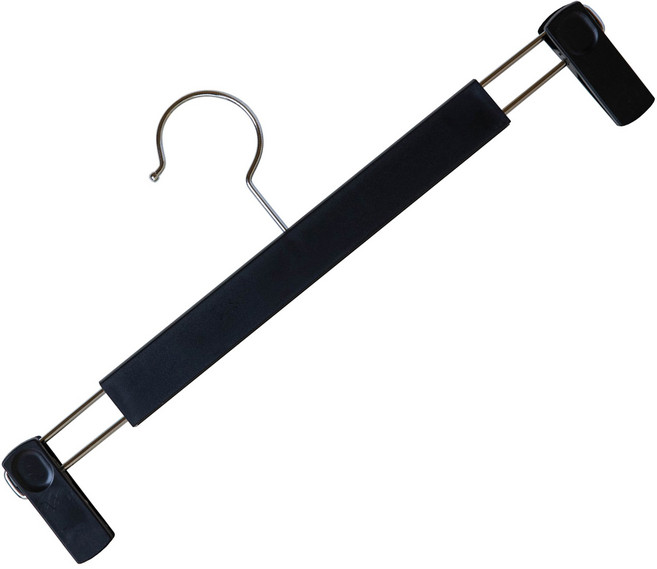 국내생산 특대형 오버사이즈 논슬립 치마 바지걸이, 블랙, 10개