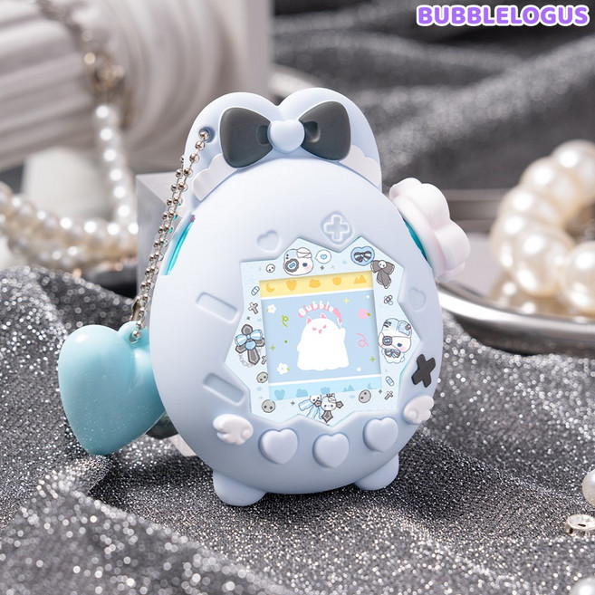 다마고치 파라다이스 케이스 엔젤바니 세트 버블로거스, 블루, 1개