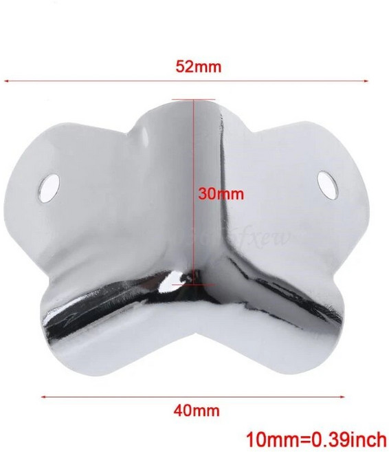 스피커 코너 보호 각도 캐비닛 금속 음악 악기 기타 앰프 무대 부품 8 개, 1개