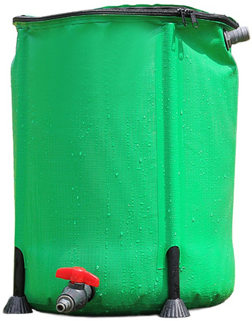 아띠꼴로 빗물받이 물통 처마 물받이 물탱크 농업용 텃밭 접이식 대형 우수통, 1개