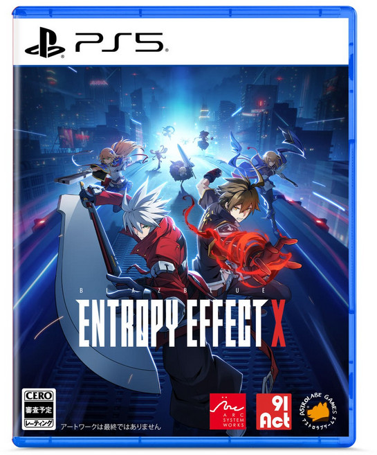 플레이스테이션 PS5 블레이블루 엔트로피 이펙트 X 한글판 게임, 비닐 제거시 반품 불가