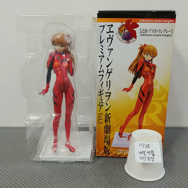 일본내수용 세가 에반게리온 신극장판 프리미엄 vol.3 시키나미 아스카 랑그레이 피규어, 1개