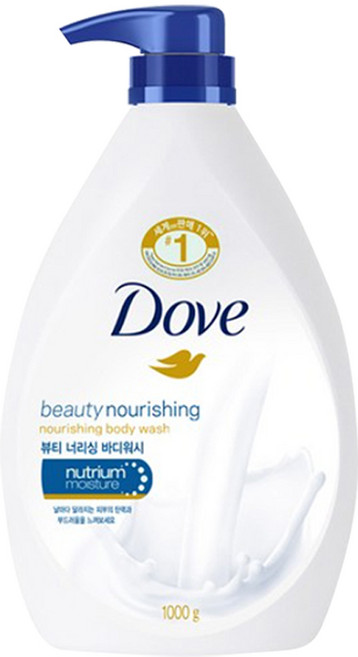 도브 뷰티 너리싱 바디워시, 1kg, 3개
