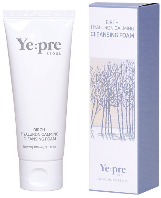 예쁘리 자작나무 히알루론 카밍 클렌징 폼, 1개, 100ml