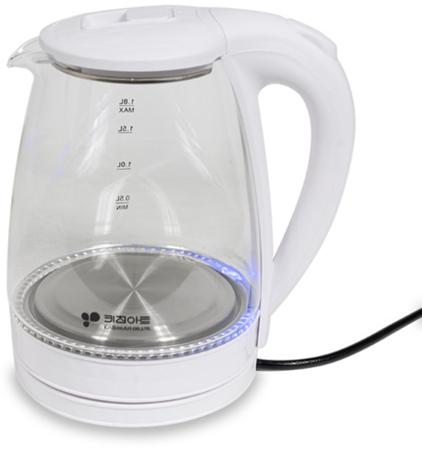 키친아트 전기포트 소형 차탕기 보온 무선커피포트 대용량