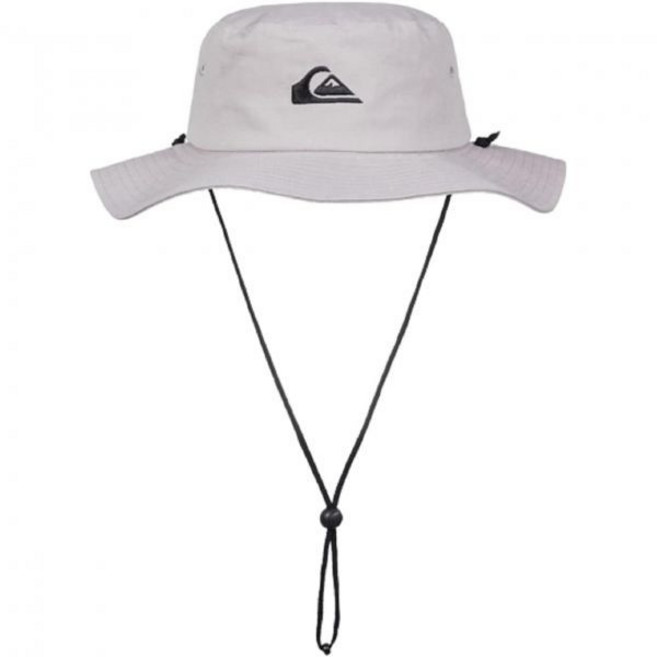 퀵실버 남성 Bushmaster 자외선 차단 플로피 버킷 햇, Small-Medium, Steeple Grey, 오이스터 그레이