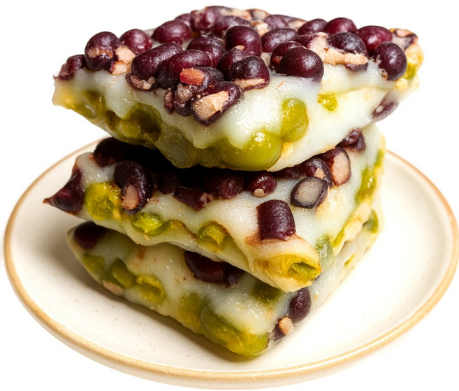 솔찬 완두배기팥콩찰떡(냉동), 10개, 50g