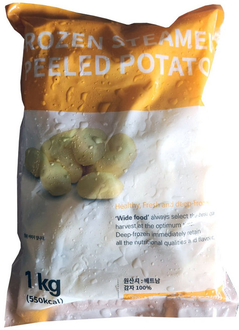 냉동알감자 1kg, 1개