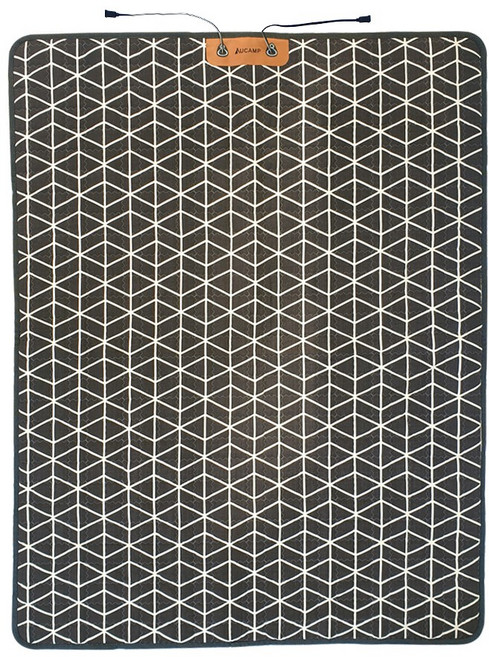 유캠프 스마트 탄소온열매트(2인용) 카본 탄소, 진그레이