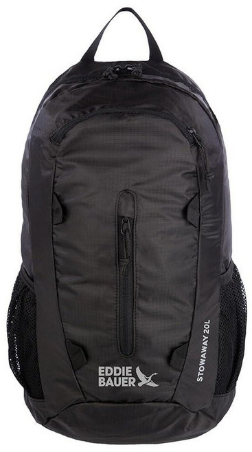 Eddie Bauer 남녀공용 성인용 Stowaway 패커블 데이팩 20 L, 20L, 오닉스
