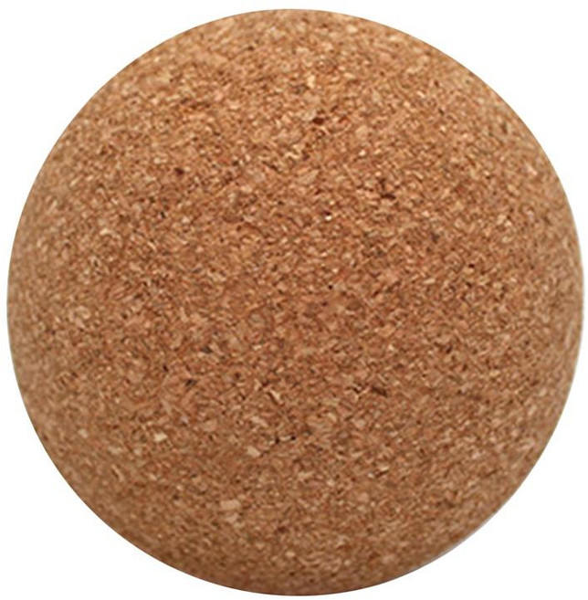 GHSHOP 코르크 마사지 볼 딥 티슈 마사지 마사지 볼 휘트니스, 설명한대로, 8cm, 1개