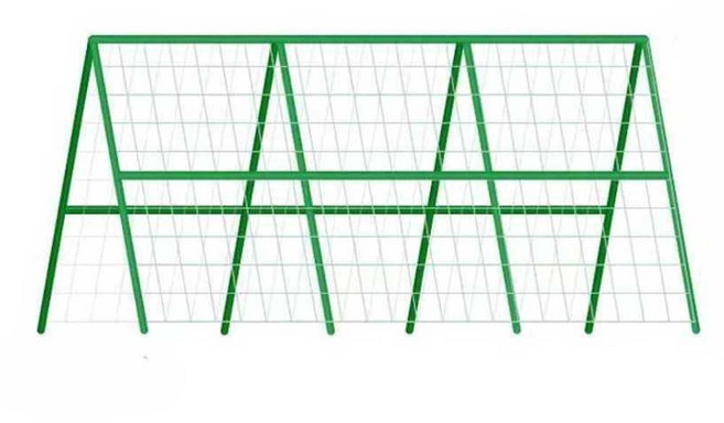 오이 지지대 지주대 고추 토마토 식물 텃밭 프레임, 1개, 90x270cm