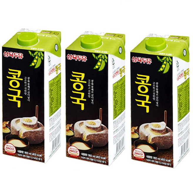 삼육두유 콩국 950ml, 12개