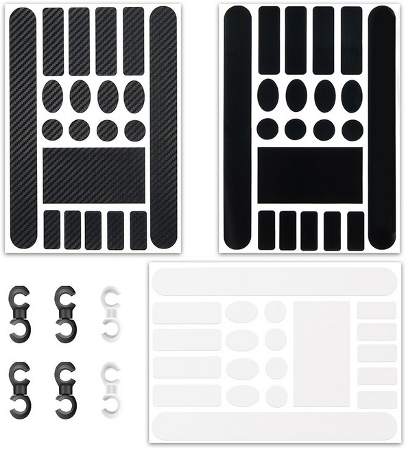 8 개 자전거 프레임 보호 112*65 mm / 100*35 mm 프레임 보호 자전거 캐리어 자전거 프레임 체인 가드 카본 프레임 보호 자전거 자전거 자전거, 미끄럼 방지 스티커