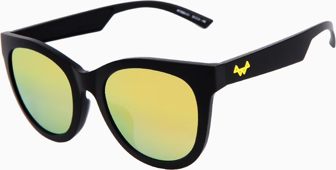 소다몬 어템 AT3003 시리즈 남자 여자 가벼운 자전거 등산 러닝 데일리 선글라스, AT3003-C01 골드미러, 1개