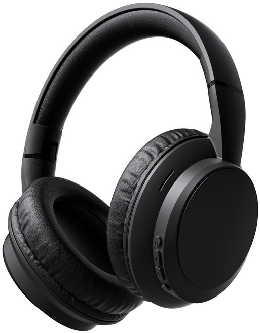 DAICOO 무선 노이즈 캔슬링 C타입 블루투스 5.4 헤드폰, X2, 블랙