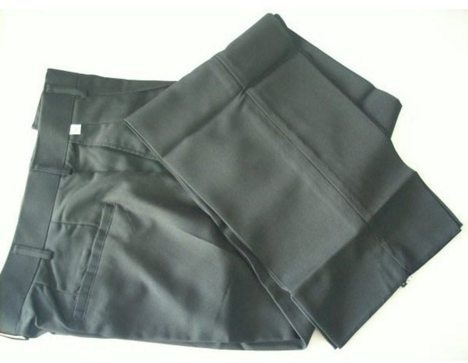 萊亞生活館 台灣製 廚師褲 黑色 考照標準 工作褲 大尺碼 男款