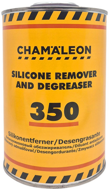 독일 카멜레온 에어로졸 실리콘 리무버 자동차 도장용 차량용 전처리 탈지제 잔여물 유분 왁스 제거, 투명, 1개, 1L (13507) 캔