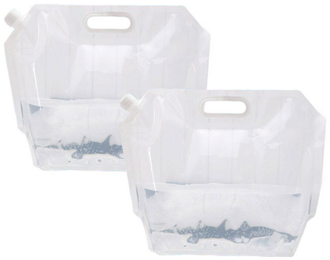 trendy365 캠핑용 물주머니 10L T0143, 2개