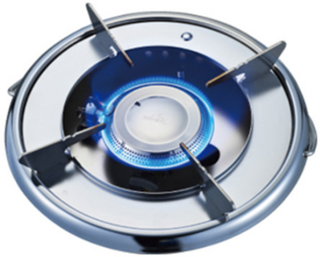 코베아 LPG 프로 해바라기 그리들 가스 버너 전용 화이트 LPG 가스통 3KG 10KG, 1개