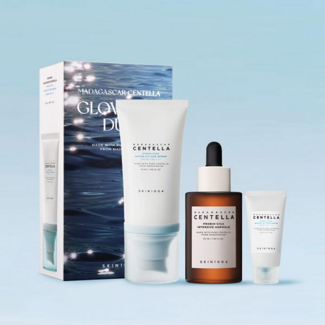 스킨1004 글로우1004듀오 히알루시카 워터핏 선세럼 50ml + 프로바이오시카 인텐시브 앰플, 스킨1004 글로우 듀오+선세럼15ml
