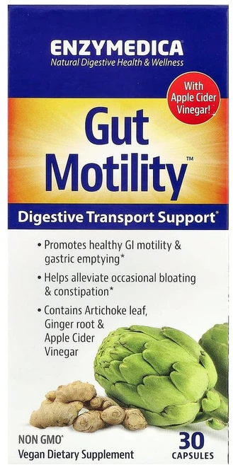 엔자이메디카 Gut Motility 캡슐 30정, ENZ14056, 1개 - 쿠팡