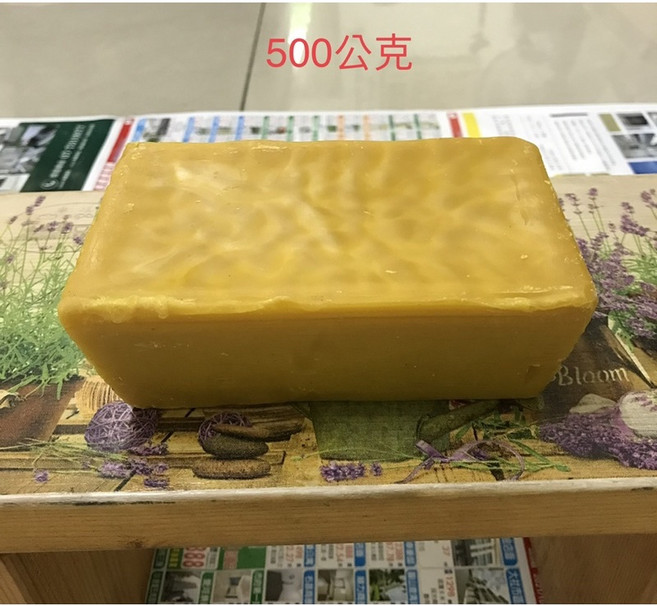 DARS 蜂蠟塊 多種重量選擇 適用於木器保養與DIY, 1個, 一塊重500公克