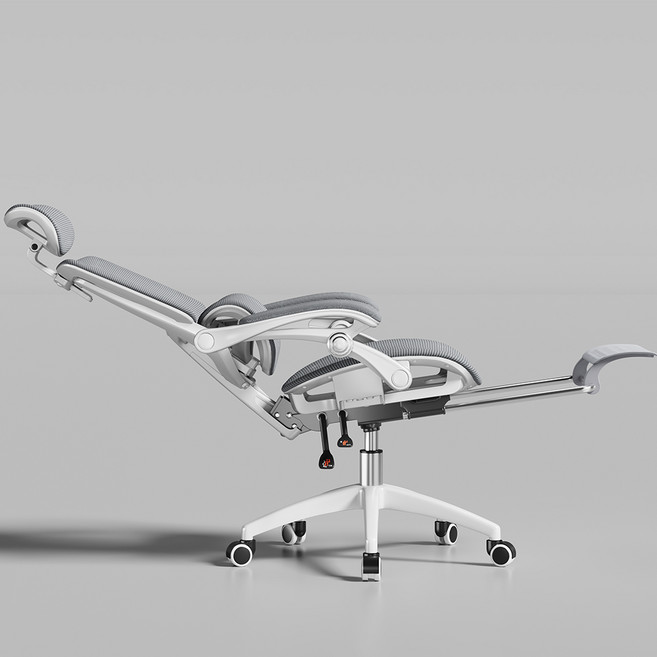 Arcbliss 사무용 메쉬 컴퓨터 의자 3포인트 연동 팔걸이, Max 화이트