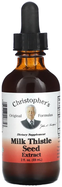 몸관리하세요 겨울입니다 Christopher's Original Formulas 밀크시슬 씨추출물 59ml(2fl oz) 특별관리진행, ChristophersOriginalFormulas밀크, 1개, 59ml - 쿠팡