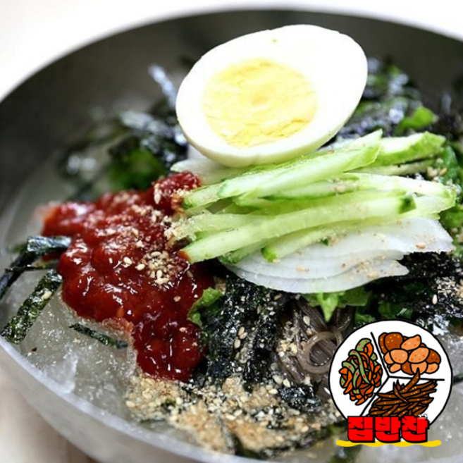 메밀의 고소함과 쫄깃한 면발에 시원하고 깊은 육수가 어우러진 깔끔한 강원도냉막국수풀셋트, 1개, 2kg