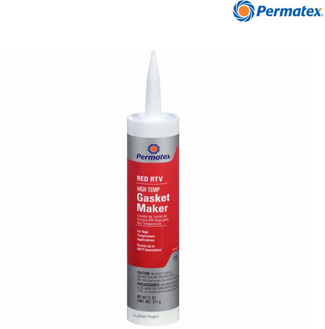 퍼마텍스 81409 고온용 RTV 레드 가스켓 실리콘 접착제 본드 311g, 퍼마텍스 81409 고온용 RTV레드가스켓본드 311g, 1개