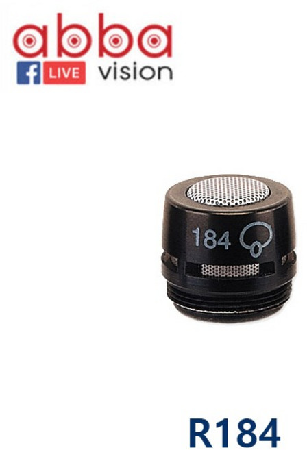 R184B/W SHURE MX시리즈에호환가능한초지향카트리지, 화이트, 1개