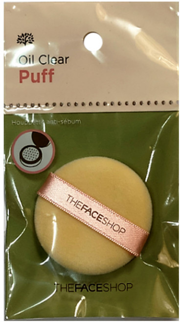 더페이스샵 데일리 뷰티툴즈 오일클리어 퍼프 (1P), 1개, 1개입