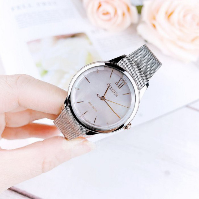 CITIZEN 星辰 EM0816-88Y 田馥甄代言 L系列 ECO-Drive 光動能 女錶